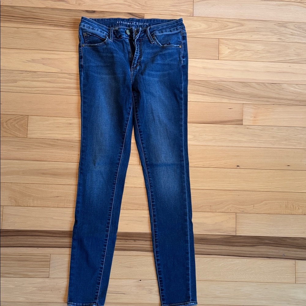 Articles Of Society Dark Blue Skinny Jeans